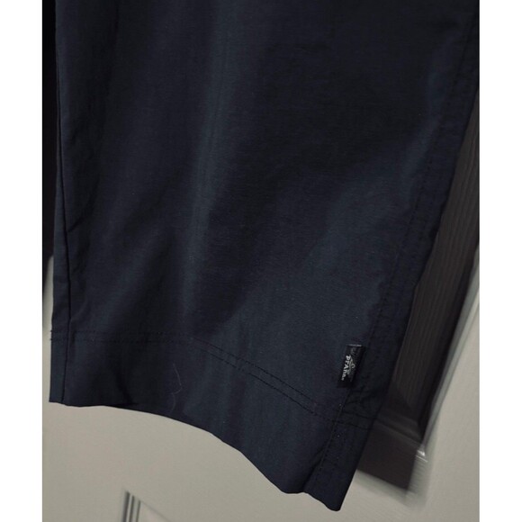 Prana Breathe Activewear Capris Pants Drawstrings Black Made in USA Women's M - Picture 3 of 6